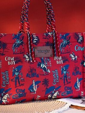 Large Wrangler Tote Bag NWT